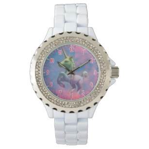 Unicorn Wrist Watch   Cupcake Pink