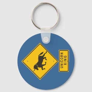 Unicorn XING Keychain