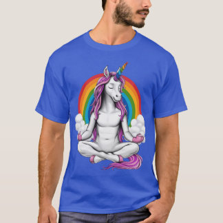 Unicorn Yoga Meditation boy T-Shirt