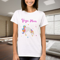 Unicorn yoga poses cute yoga mom