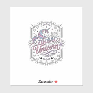 Unicorn Zodiac Unicorn Playful Cute Gift Design_1