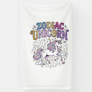 Unicorn Zodiac Unicorn Premium Vector Marketplace  Banner