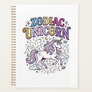 Unicorn Zodiac Unicorn Premium Vector Marketplace  Planner