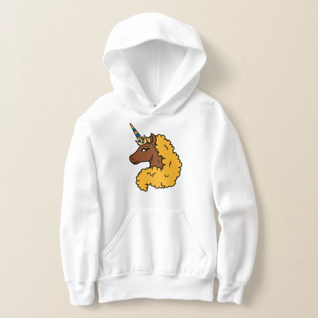 Unicorne Afro Jaune (Poser)