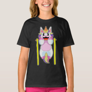 Unicorne Bodybuilder Tirer vers le haut Bodybuildi