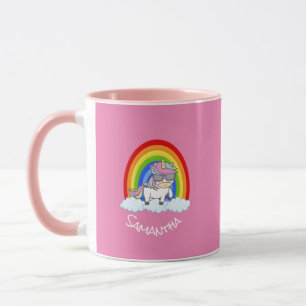 Unicorne Extraordinaire Mug rose