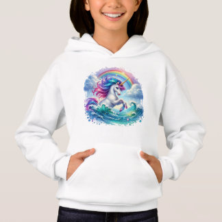Unicorne Imaginaire avec arc-en-ciel