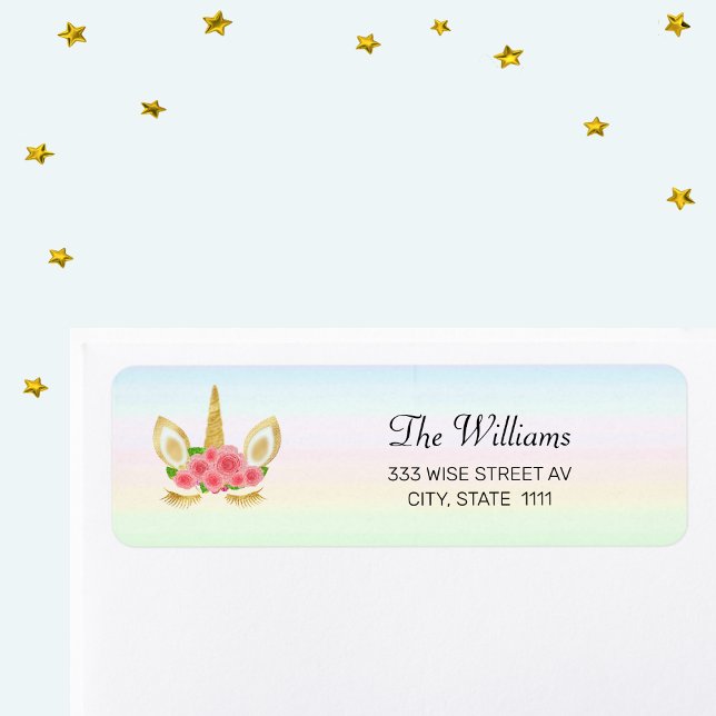 Unicorne magique sur les couleurs pastel (Créateur téléchargé)