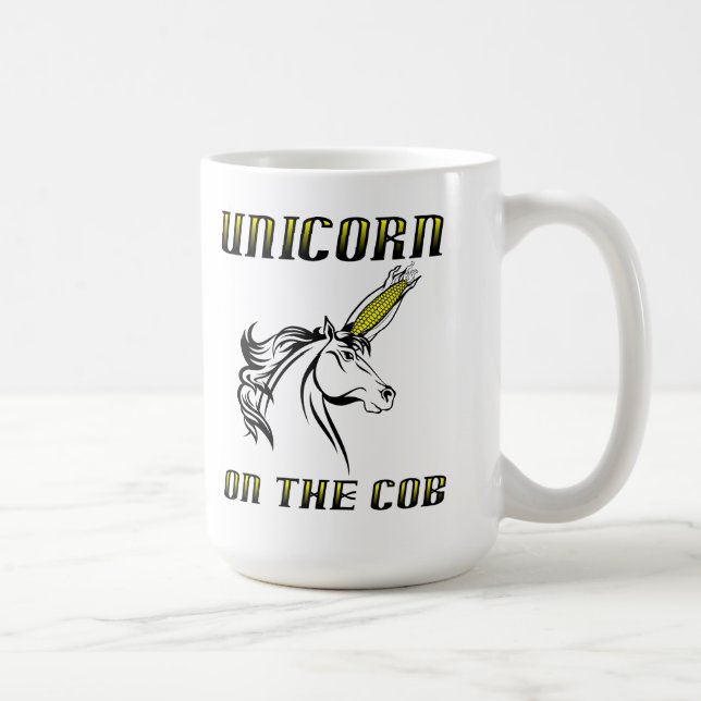 Unicorne sur le Cob Mug (Droite)