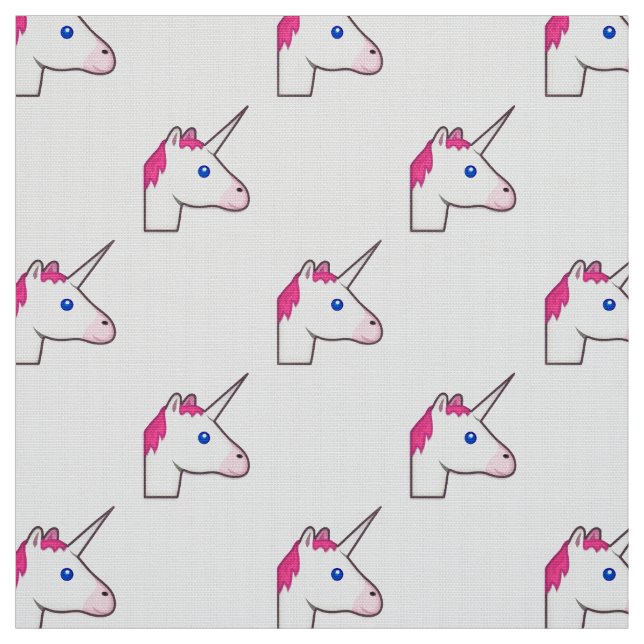 unicorne tissu emoji (Échantillon)
