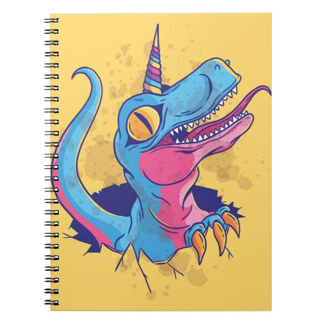 Unicornisaurus Notebook (Front)