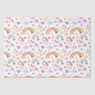 Unicorns and Rainbows Baby Gift  Tissue Paper
