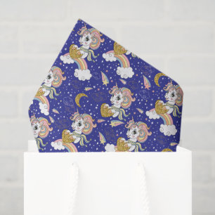 Unicorns And Rainbows Tissue Paper