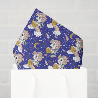 Unicorns And Rainbows Tissue Paper