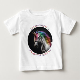 Unicorns are real baby T-Shirt