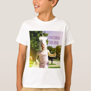 Unicorns Are Real Funny Humour T-Shirt