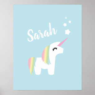 Unicorns are Real Poster