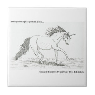 Unicorns Are Real Tile