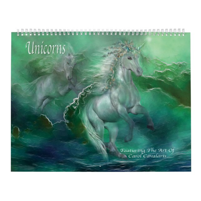 Unicorns Art Calendar (Cover)