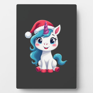 Unicorns Christmas_Santa Claus Unicorn Tank Top (1 Plaque