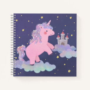 Unicorn's Dream Fantasy Illustration Notebook