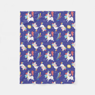 Unicorns Fleece Blanket