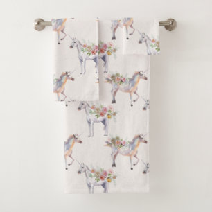 Unicorns From Heaven Bath Towel Set