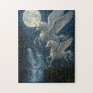 Unicorns in flight - jigsaw puzzle