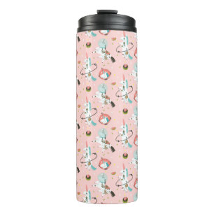 Unicorns In Space Pattern Thermal Tumbler