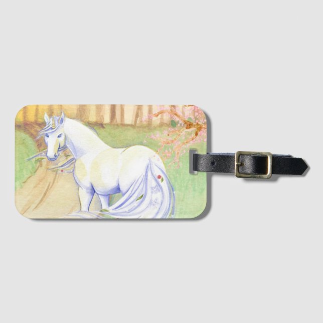 Unicorns Luggage Tag (Front Horizontal)