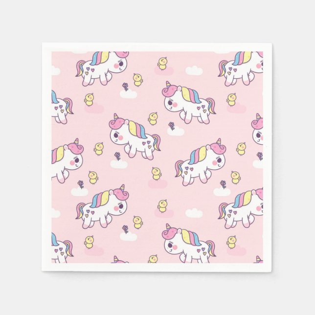 Unicorns Napkin (Front)