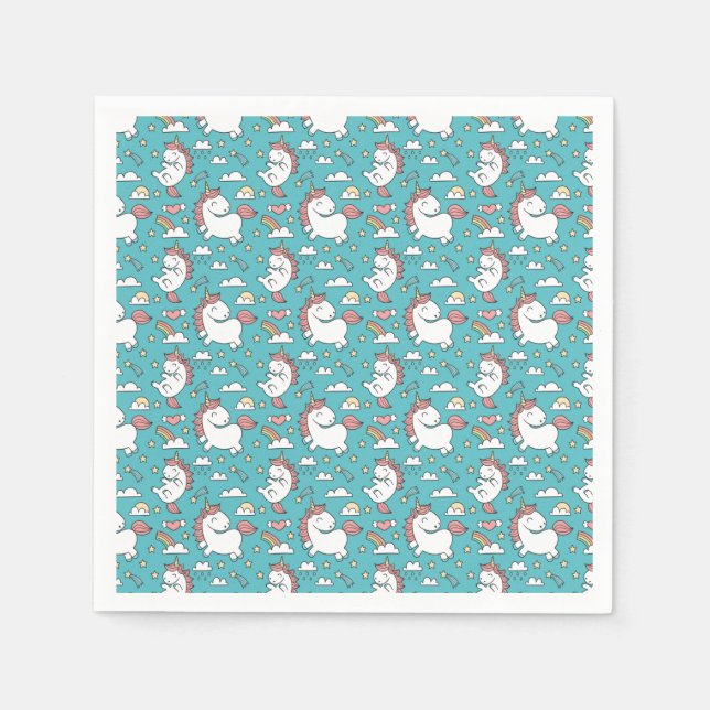 Unicorns Napkin (Front)