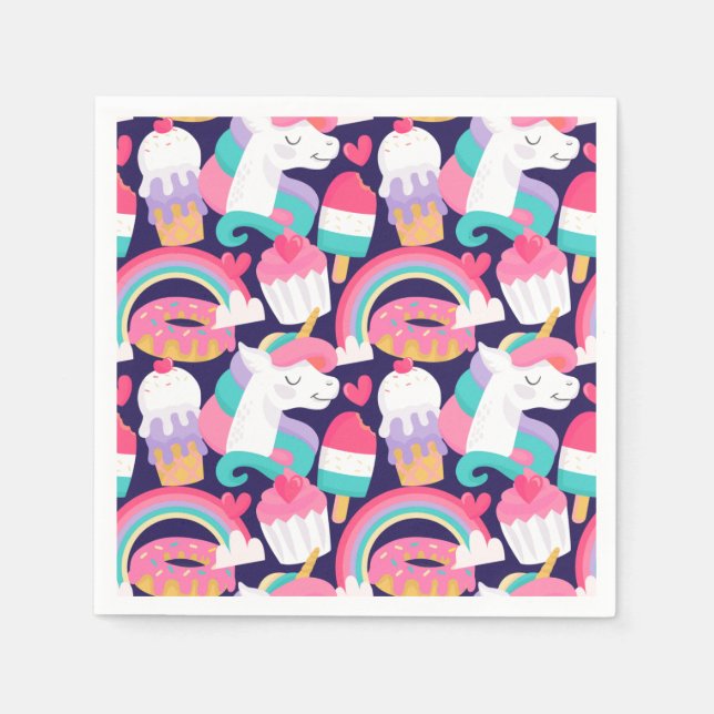 Unicorns Napkin (Front)