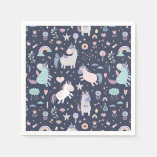 Unicorns Napkins