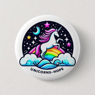 Unicorns of Hope 2 Inch Round Button