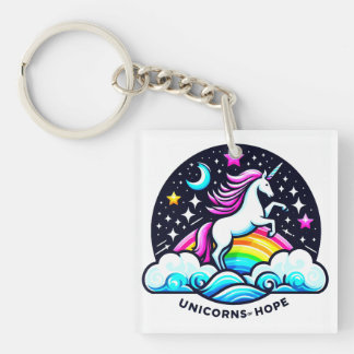 Unicorns of Hope Keychain