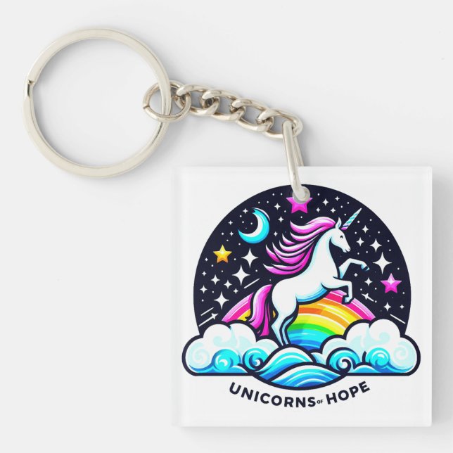 Unicorns of Hope Keychain (Front)