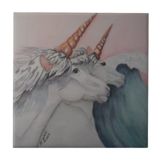 Unicorns of the sea tile