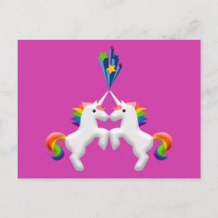 Unicorns Postcard