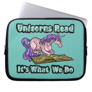 Unicorns Read - It's What We Do Book Sleeve