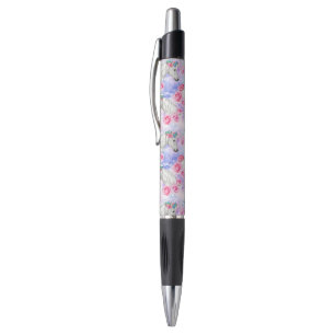 Unicorns & Roses Pattern Pen