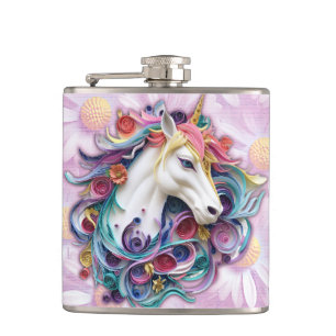 Unicorn's Serenity Sip Hip Flask
