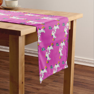 Unicorns Short Table Runner