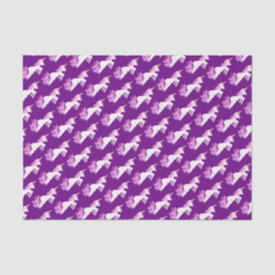 Unicorns watercolor art whimsy tissue paper