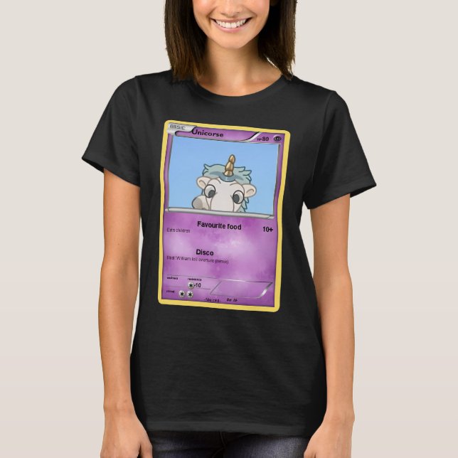 unicorse pink T-Shirt (Front)