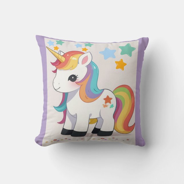 UNICRNIO THROW PILLOW (Front)