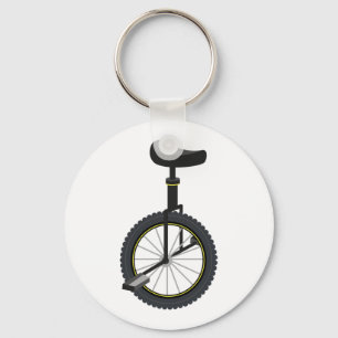 Unicycle Keychain