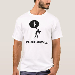 Unicycle Riding T-Shirt