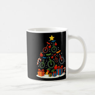 Unicycling Unicycle Christmas Tree Xmas  Coffee Mug