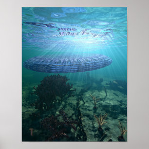 Unidentified Submerged Object 11" x 14" Art Print